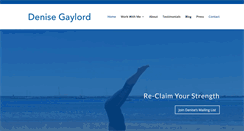 Desktop Screenshot of denisegaylord.com